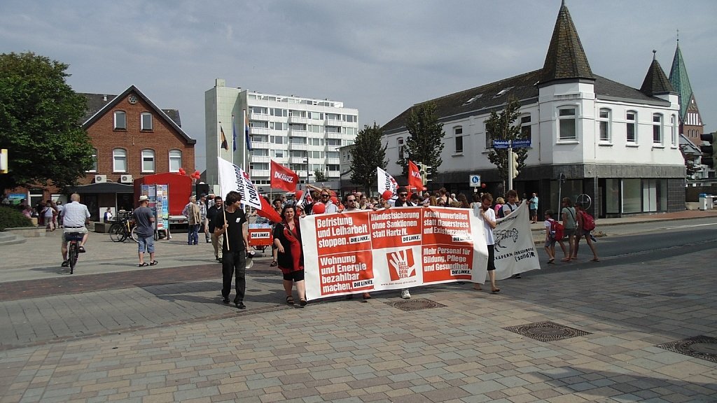 Demonstration "Sylt kapern" am 23. Juli 2016